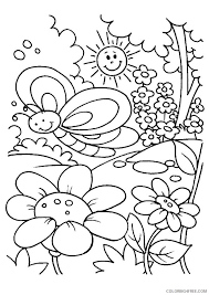 Spring coloring sheets can actually help your kid learn more about the spring season. Free Spring Coloring Pages For Kids Coloring4free Coloring4free Com