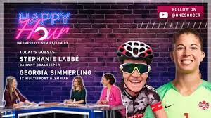 Beyond her athletic ability and success, georgia's story is one of passion and perseverance. Stephanie Labbe Georgia Simmerling Os Happy Hour Youtube