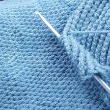 K or k = knit stitch p or p = purl stitch. Knitting Using A Crochet Hook