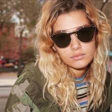 NIB Valentino Glamgloss women's square metal pink Mirrored shield sunglasses