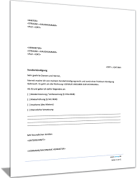 Die wohnungen des vermieters und des mieters befinden sich jedoch nur in einem gebäude eine kündigung gemäß § 573a abs.1 bgb ist auch dann möglich, wenn mieter und vermieter keine. Muster Sonderkundigung Mietvertrag Durch Mieter Kuendigungsvorlagen De