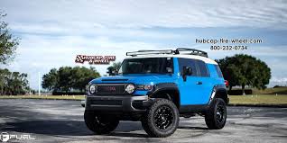 Black And Blue Off Road Wheels Fuel D531 Hostage Wheels Rims Fj Cruiser Fj Cruiser Wheels Toyota Fj Cruiser