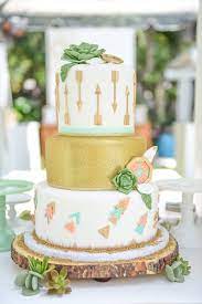 Boho Chic Baby Shower Baby Shower Cakes Shower Cakes Chic Baby Shower