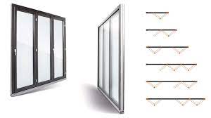 Il existe différents types de plis en liaison étroite avec le type de plieuse utilisé : Porte Accordeon Fin Fold Finstral Ag