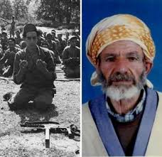 لحاج أحمد صوالح صاحب الصورة المشهورة وهو يصلي بالمجاهدين بالجبال وسلاحه أمامه في فترة الإستعمار الفرنسي الصورة كانت بجبال الأوراس Bucket Hat Hats