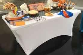 Uline stocks a wide selection of fitted table covers and rectangle fitted table covers. Fitted Tablecloth