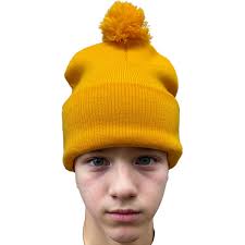 Couver Unisex 12 inch Knit Acrylic Warm Winter Beanie Hat with Pom Pom  (Dark Heather Grey) , 1 Piece