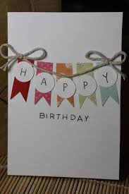 Adding a bit of a 3d element to a card is always fun, and it's totally visually appealing too. 35 Easy Last Minute Diy Birthday Cards Anyone Can Make Handmade Birthday Cards Birthday Cards Diy Simple Birthday Cards