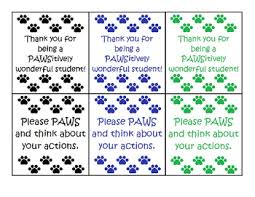 Pawsitive Behavior Worksheets Teaching Resources Tpt