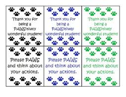 Pawsitive Behavior Worksheets Teaching Resources Tpt