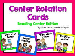 Printable Center Rotation Worksheets Teachers Pay Teachers