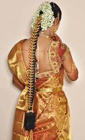 The wedding and bridal look of south india are incomplete without the right makeup and hairstyle! South Indian Bridal Hairstyle With Flowers For Wedding Glamour