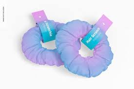 Download Free Psd Hair Scrunchies Mockup