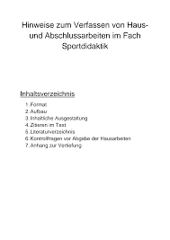 Ob ein thema für eine hausarbeit ausreichend eingegrenzt ist, lässt sich im vorhinein schwer sagen, denn jedes thema hat das potential, wiederholt auf unterschiedlichen stufen eingegrenzt zu werden. Https Www Uni Bamberg De Fileadmin Uni Wissenschaft Einricht Sportzentrum Ausbildung Hinweise Zum Verfassen Pdf