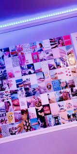 Wall decals are one of the latest ways to personalize a bedroom and make it truly unique. Vsco Wall Collage Neon Room Room Ideas Bedroom Room Inspiration Bedroom