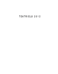 Teatrielu 2012 by teatriliit - Issuu