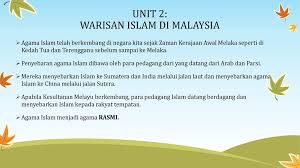 Islam in malaysia is represented by the shafi'i version of sunni theology and jurisprudence, while defining malaysia constitutionally a secular state. Sejarah Tahun 5 Tajuk 1 Warisan Negara Kita Ppt Download