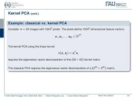This example illustrates a linear relationship. Lecture Notes In Pattern Recognition Episode 27 Kernel Pca And Sequence Kernels Pattern Recognition Lab