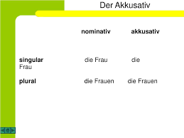 Haben, lernen, brauchen, anrufen, essen, trinken, nehmen, suchen, kennen, machen, lieben, hassen, besuchen, besichtigen, bestellen, bekommen, mögen, putzen. Ppt Der Akkusativ Powerpoint Presentation Free Download Id 4247634