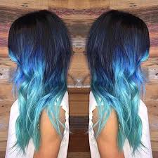 #blonde hair #blue hair #blue hair ends. 29 Blue Hair Color Ideas For Daring Women Stayglam