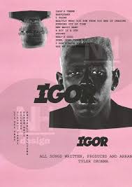 Igor is the fifth studio album by rapper tyler, the creator. Tyler The Creator Igor Poster Poster Cover Art Home Wall Decor Music Album Artwork A2 A3 A4 Digital Download Any Size Movie Poster Wall Poster Wall Art Picture Collage Wall