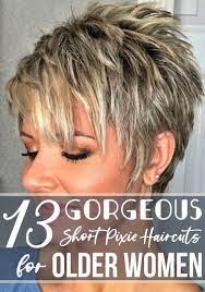 To get this effect, ask your stylist to thin out your bangs. 13 Gorgeous Short Pixie Haircuts For Older Women