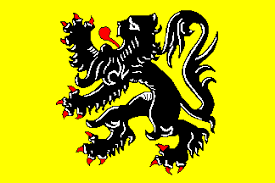 Copy space on the left. Flanders Belgium
