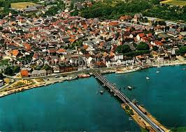 The accommodation boasts a fireplace and offers a kitchen and a washing machine. Kappeln Schlei Fliegeraufnahme Kat Kappeln Nr Kn47954 Oldthing Ansichtskarten Schleswig Holstein