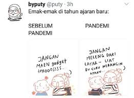 Apalagi jika harus menunggu tanpa kepastian. 10 Meme Lucu Sekolah Online Bikin Ngenes Plus Ngakak Meme Lucu Meme Lucu