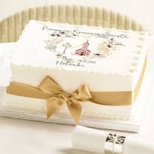 Oplatek Na Tort Komunijny Z Personalizacja 21cm X 30cm Sakramento Place Card Holders Decorative Boxes Decor