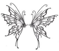Dibujos De Alas De Hadas Imagui Fairy Wings Drawing Butterfly Wings Art Wings Drawing