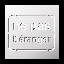 Tant que vous n'êtes pas intervenu directement sur le panneau de contrôle de l'imprimante, tous les. Pochoir Panneau Ne Pas Deranger Frenchimmo