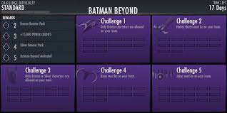 Batman beyond can only be unlocked with the console game. Injustice Mobile Animated Batman Beyond Challenge Mode Injustice Gods Among Us