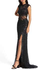Free delivery and free returns on ebay plus items! Mac Duggal Illusion Sequin Gown Nordstrom