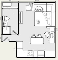 Studio Apartment Floor Plan By X 5 4 5 2 Studio Apartment Floor Plans Apartment Floor Plans Studio Floor Plans