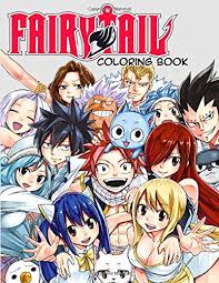 Manga and anime go to hollywood. Fairy Tail Coloring Book Funny Japanese Anime Manga Coloring Books Honda Kasuke 9781650207742 Amazon Com Books
