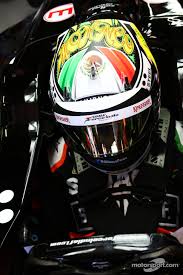 Perez is currently racing in his 11th f1 season and is one of the most experienced drivers on the grid. Checo Perez Helmet Design For The 2014 Monaco Gp Racing Helmets Race Cars Motorsport