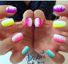 46 Wonderful Easy Spring Nail Designs For Short Nails Outfitsbuzz Com Neon Nail Art Designs Neon Nails Nail Art Designs Summer