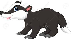 Cute Badger Cartoon Royalty Free Cliparts Vectors And Stock Illustration Image 55360472 Woodland adorable animal character for design of album hand drawn bold woodland wildlife elements clipart for mammal blog. cute badger cartoon