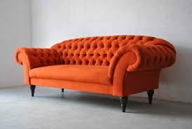 Für den edlen look gibt's. Chesterfield Design Polster Couch Sofa Garnitur Luxus Vintage Lader Sofas 136 1 721 42 Picclick Uk