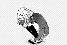 Image of embuh 28 60 wallpaper anime sedih bikin ikutan mewek. Hitam Dan Putih Gambar Anime Manga Menangis Anime Mamalia Tangan Fotografi Png Pngwing