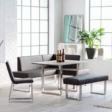 Nelson Modern Breakfast Nook Driftwood Www Hayneedle Com Breakfast Nook Furniture Nook Dining Set Dining Table With Bench