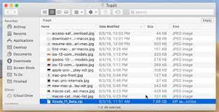 Delete apps on a mac using finder. How To Delete A Single File From Trash On Mac Osxdaily