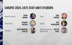Elezioni europee 2024, le liste dei candidati di Stati Uniti d'Europa | Sky  TG24