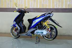 4 modifikasi esp biru putih. Modifikasi Babylook Style Honda Beat 2010 Cirebon Mengharu Biru Diguyur Warna Solid Dari Sikkens