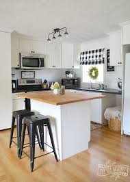 Our Guest Cottage Kitchen Budget Friendly Country Farmhouse Style White Farmhouse Kitchens Country Kitchen Designs Kitchen Design