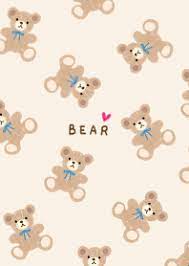 Bear windows wallpapers pc in both widescreen and 4:3 resolutions. Cute Teddy Bear Wallpaper Line Design Line Store