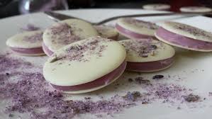 Lavender Pralines Pralines Chocolate Filling Food