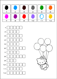 Color all the things like a rainbow! Colours Vocabulary For Kids Learning English Matching Game