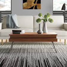 With this kind of lift hardware,you can turn a normal coffee table into a functional coffee table, you will get more spacing. Lenora Lift Top Coffee Table With Storage Reviews Allmodern